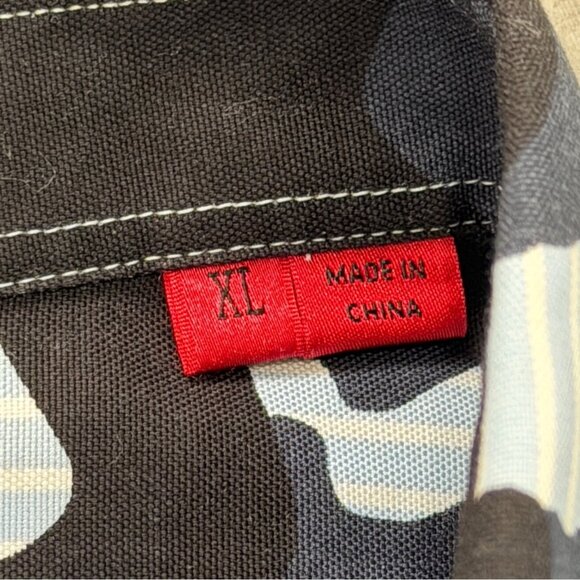 Hugo by Hugo Boss Men XL Ero Camo Striped Woven Extra Slim Fit Button-Down Shirt - Picture 6 of 7